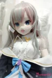 白いコスチューム realgirl 可愛い ラブドール アニメ顔