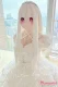 Real Girl 140cm Cカップ 9kg 小七 白髪ロングの二次元美少女ラブドール 布製 アニメ風