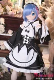 正面全身 可愛いアニメ美少女 amedoll レム