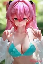 BCDOLL 【FSシリーズ】60cm Eカップ F06 ミナヘッド ピンクツインテール  PUヘッド+シリコン製ボディ 可愛い二次元美少女 ミニラブドール