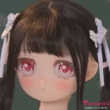 AMEDOLL 125cm #201ヘッド レムコス メイド風美少女 アニメラブドール カスタマイズ可能 宣伝画像はフルシリコン製