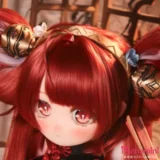 AMEDOLL 125cm #203ヘッド 喜多川 ツインテール 小悪魔風美少女 リアルドール カスタマイズ可能 宣伝画像はフルシリコン製