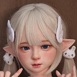 Jiusheng Doll #113B Loxiヘッド 110-1/110-2cmボディ Eカップ 小悪魔と天使 可愛いリアルドール フルシリコン製 軽量化ボディ ROS機能付き 宣伝写真はyuhoshiメイク仕様