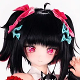 XYGO 148cm Aカップ R04ヘッド 南宫 黒髪 二次元美少女 個性的 ラブドール 宣伝写真はフルシリコン製 カスタマイズ可能