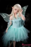 【5体限定】【即納 日本倉庫在庫 最速2~3日でお届け】 My Loli Waifu こころ (Kokoro) #113-B 107cm Aカップ  シリコンボディー 幻想エルフ・ピンクツインテール美少女ラブドール