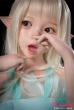 【5体限定】【即納 日本倉庫在庫 最速2~3日でお届け】 My Loli Waifu こころ (Kokoro) #113-B 107cm Aカップ  シリコンボディー 幻想エルフ・ピンクツインテール美少女ラブドール