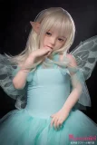 【5体限定】【即納 日本倉庫在庫 最速2~3日でお届け】 My Loli Waifu こころ (Kokoro) #113-B 107cm Aカップ  シリコンボディー 幻想エルフ・ピンクツインテール美少女ラブドール