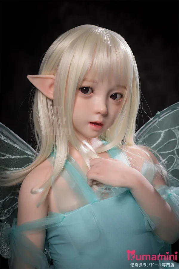 【5体限定】【即納 日本倉庫在庫 最速2~3日でお届け】 My Loli Waifu こころ (Kokoro) #113-B 107cm Aカップ  シリコンボディー 幻想エルフ・ピンクツインテール美少女ラブドール