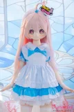 ブルーホワイトメイド服 アニメラブドール 115cm 小寻