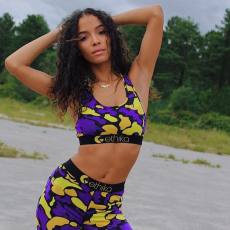 Printed Fitness 2 Piece Set LSL-6247