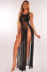 Sexy Mesh See Through High Split Maxi Beach Dress SMR-9240
