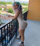 Sexy Spaghetti Strap Skinny Playsuit WSM-5081