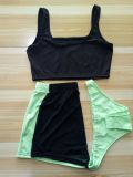 Sexy Mesh See Through Patchwork 3 Pieces Set LSL-6278