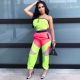 Casual Patchwork Strapless Jumpsuits LA-3100