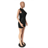 Sexy Rhinestone Sleeveless Skinny Playsuit NK-8357