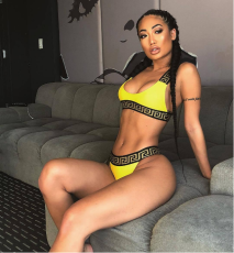 Golden Print Sexy 2 Pcs Bikini Set LSL-6164