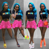 Casual Denim Pocket Jeans Shorts MOF-5083