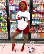 Casual Short Sleeve T Shirt And Shorts 2 Piece Sets QZX-6071