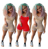 Sexy Spaghetti Strap Skinny Playsuit WSM-5081