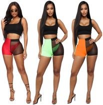 Sexy Mesh See Through Patchwork 3 Pieces Set LSL-6278