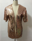 Fantastic Gold Short Jacket LX-2218