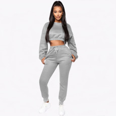 Casual Sweatshirt Long Pants Two Piece Sets YMT-6113