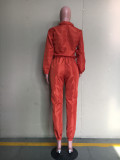 Casual Tracksuit Solid Two Piece Pant Sets ORY-5054