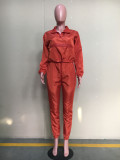 Casual Tracksuit Solid Two Piece Pant Sets ORY-5054