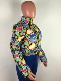 Winter Warm Zipper Short Down Jacket OSM-4547