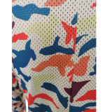 Sexy Printed Long Sleeves Skinny Jumpsuits TK-6057