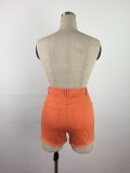 Sexy High Waist Denim Ripped Jeans Shorts LX-5023