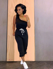One Shoulder Jumpsuit TR-1005