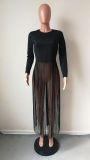 Solid Color Sexy Tassel Top HMS-5252