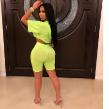 Sexy Mesh See Through Hooded 2 Piece Shorts Set LUO-3013