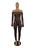 Crocodile jumpsuit Suits CHY-1201