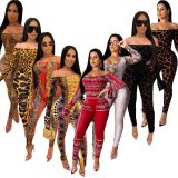 Crocodile jumpsuit Suits CHY-1201