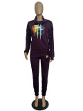 Solid Color Casual Two Piece Sets LSD-8623