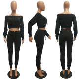 Multicolor Sweater Fashion Casual Suit CM-302