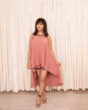 Multicolor Irregular Tank Shorts Set MEM-8265