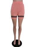 Multicolor Irregular Tank Shorts Set MEM-8265