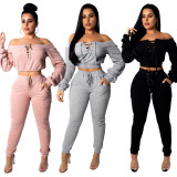 Multicolor Sweater Fashion Casual Suit CM-302
