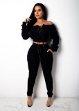 Multicolor Sweater Fashion Casual Suit CM-302