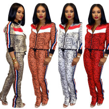 Casual Tracksuit Zipper Long Sleeve 2 Piece Sets SFY-063
