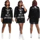 Sexy Letter Sequin Dress SFY-068