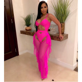 Sexy Mesh See Through Swimsuit 2 Piece Set SFY-018
