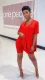 Casual Loose Short Sleeve Split T-shirt Shorts Two Piece Set TR-1025