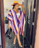 New Printed Fashion Coat Shorts Two Piece Set MEM-8279