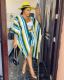 New Printed Fashion Coat Shorts Two Piece Set MEM-8279