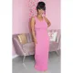 Casual Solid Sleeveless Maxi Tank Dress SFY-124