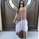 Sexy Printed Spaghetti Strap Maxi Dress MOF-5165